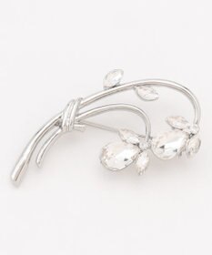 TOCCA RIBBON＆FLOWER BROOCH NECKLACE 2セット ブローチネックレス