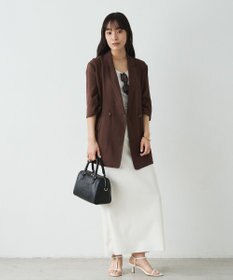 russet 《composition》レザー2WAYミニボストンバッグ(CE-1684)