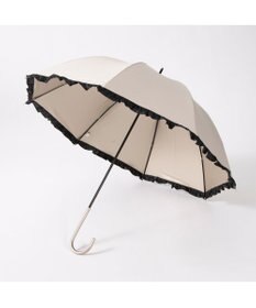 UNBILLION カシュネ cachenez / 【晴雨兼用】【日傘】 【UV カット率99.999.9％以上】PUバイカラーフリルバルーンショートパラソル