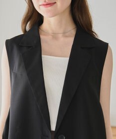 WEGO リネンライクサイドベルトベスト