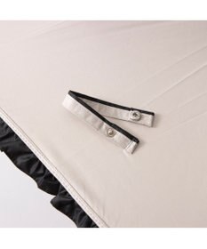 UNBILLION カシュネ cachenez / 【晴雨兼用】【日傘】 【UV カット率99.999.9％以上】PUバイカラーフリルバルーンショートパラソル