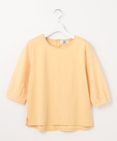 J.PRESS LADIES L 【WEB限定カラーあり】スムースジャージー 刺繍スリーブ カットソー