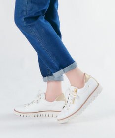 Dominic3 サイドジップレザースニーカー