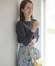 組曲 ハートボタン ニットプルオーバー