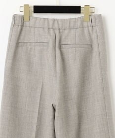 GRACE CONTINENTAL ウールストレッチセミワイドパンツ