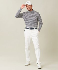 23区GOLF 【MEN】エニワイズ ロゴボーダー カットソー