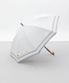 AURORA 【 JILL STUART（ジル スチュアート）】先染めボーダー晴雨兼用傘(長傘)