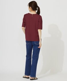 ANY SIS 【接触冷感・UVカット・洗える】ハイストレッチスムースタックスリーブ カットソー