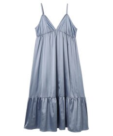 earth music&ecology ＳＥＴ２点ティアードペチドレス＋チュールワンピース