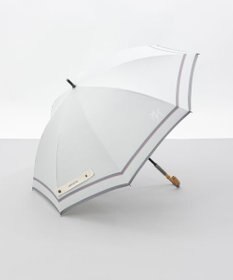AURORA 【 JILL STUART（ジル スチュアート）】先染めボーダー晴雨兼用傘(長傘)