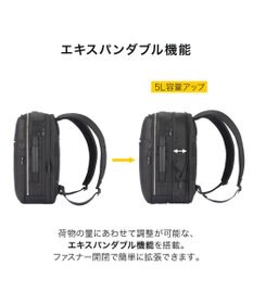 ACE BAGS & LUGGAGE ace. ガジェタブルR 10th ビジネスリュック  A4サイズ 14インチPC収納 15/20L エキスパンド 68963 エース