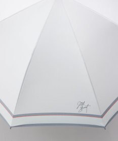 AURORA 【 JILL STUART（ジル スチュアート）】先染めボーダー晴雨兼用傘(長傘)