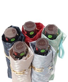 MOONBAT 【耐風】FURLA 折傘 アーチロゴ