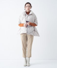 KWD 【日本製/UNISEX】DOWN SHAWL グリーンダウン ダウンショール