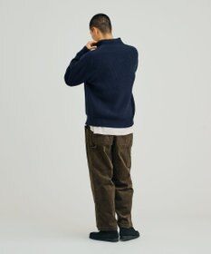 J.PRESS YORK STREET 【UNISEX】ウールカシミヤ ハーフジップニット