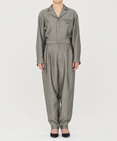 uncrave ヘリンボーンスーツ オールインワン（uncrave WHITE）