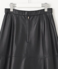 自由区 ラムレザー スカート