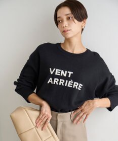 UNFILO 【新色追加】スウェットライク ロゴニット