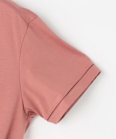 J.PRESS LADIES L プレーティングジャージー バンドカラー カットソー