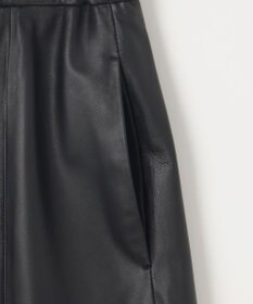 自由区 ラムレザー スカート