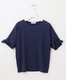 Feroux 【UVケア】リボンスリーブドルマン Tシャツ