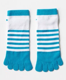 FILA GOLF／marie claire 【FILA GOLF】 ボーダージャガード五本指アンクルソックス