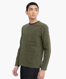AIGLE POLARTEC THERMAL PRO ポーラテック ポケット クルーネックマイクロフリースプルオーバー  / トレーナー