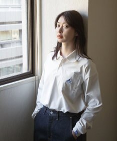 SHARE PARK LADIES 【UVケア・吸水速乾・ストレッチ・軽量 】エンブレムポロTシャツ（S・Mサイズ）