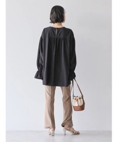 AMERICAN HOLIC 接触冷感キャンディースリーブサイドスリットブラウス