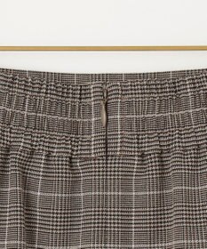 組曲 L 2WAYウォームストレッチ チェックスカート