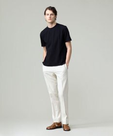 J.PRESS MEN 【ウォッシャブル可】コンフォートストレッチリネン スラックス