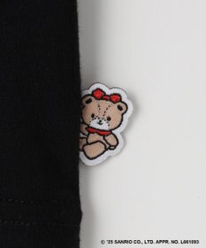 ANY KIDS 【ハローキティ×ANY KIDS】アップリケ 長袖Tシャツ