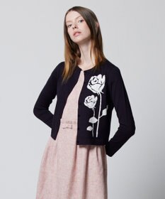 TOCCA 【洗える！】PRESENT ROSE カーディガン