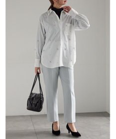 Te chichi ダブルクロスペンシルパンツ《2025winter catalog item》