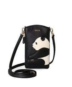 IBIZA アニマーダ　牛革　スマートフォンポシェット（パンダ）