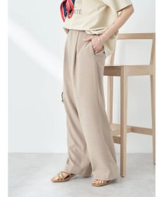 earth music&ecology タックワイドパンツ