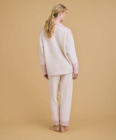 une nana cool カラーブロッキング　プルオーバー＆ロングパンツセット