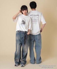WEGO 【新柄追加/JAWS/ユニセックス着用ITEM/SMLサイズ展開】JAWSグラフィックT（S）
