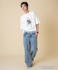 WEGO 【新柄追加/JAWS/ユニセックス着用ITEM/SMLサイズ展開】JAWSグラフィックT（S）
