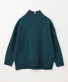 ANY ラムウールバックテイルニット