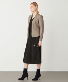 BEIGE， CORBY / ノーカラージャケット