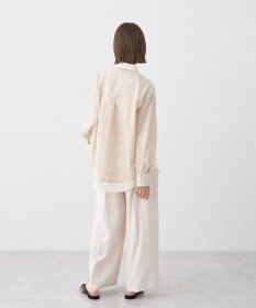 earth music&ecology レイヤードストライプシャツ