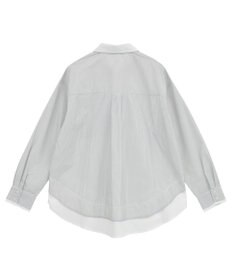 earth music&ecology レイヤードストライプシャツ