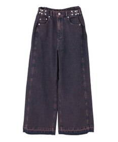 Green Parks ・ＳＵＧＡＲ　ＳＰＯＯＮ　タックデニムワイドパンツ