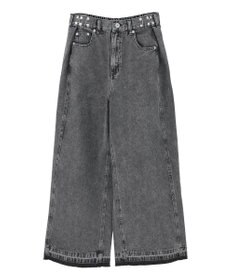 Green Parks ・ＳＵＧＡＲ　ＳＰＯＯＮ　タックデニムワイドパンツ