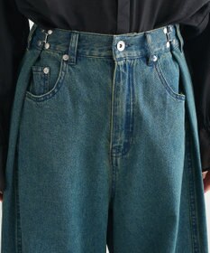 Green Parks ・ＳＵＧＡＲ　ＳＰＯＯＮ　タックデニムワイドパンツ