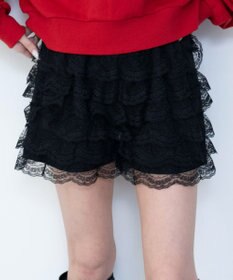 WEGO レースフリルマイクロショートパンツ