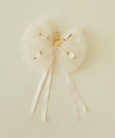 Maison de FLEUR チュールローズリボンチャーム