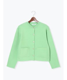 Te chichi ミラノリブポケットクルーカーディガン