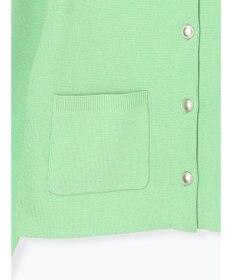 Te chichi ミラノリブポケットクルーカーディガン